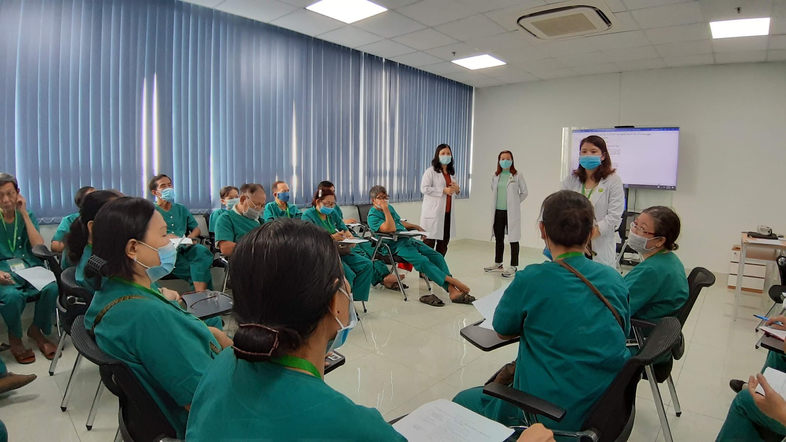 Công Tác Huẩn Luyện Bênh Nhân Chuẩn